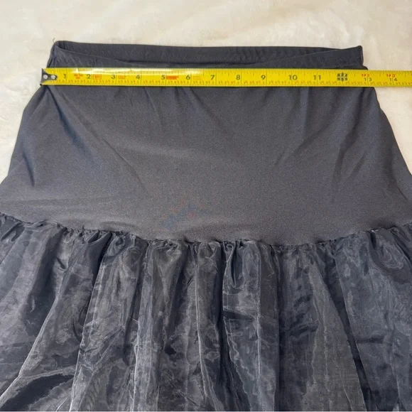 Tulle Petticoat Lightweight Soft Lined High Waist Casual or Costume Maxi Skirt - Picture 10 of 14